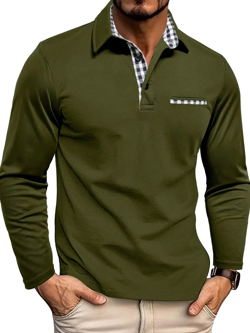 Victor | Classic Long-Sleeve Polo