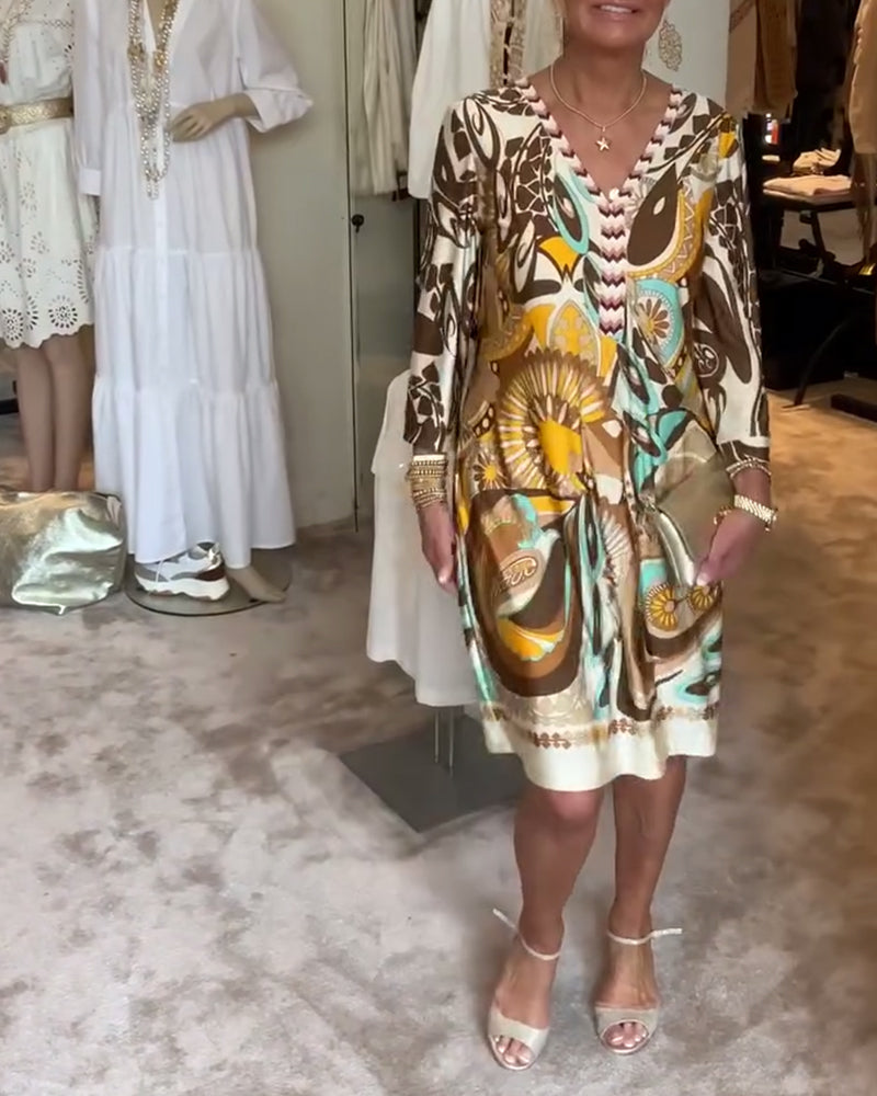 Mariane | Vintage Printed Dress