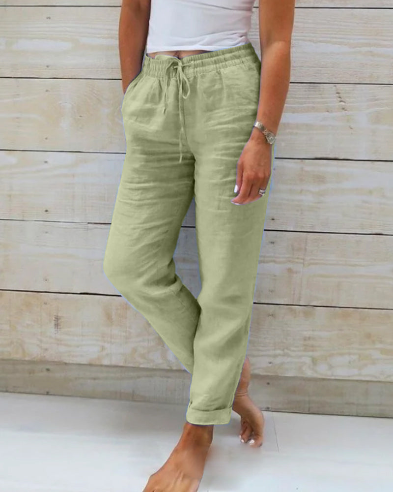 Klara | Casual Pants with Drawstring