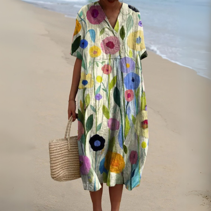 Charlotte | Summer Floral Dress