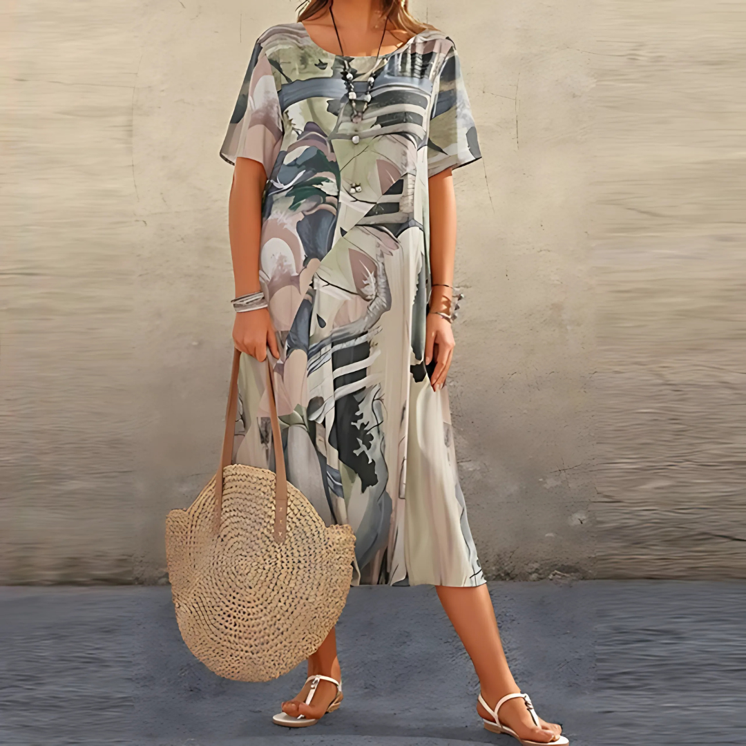 Karin | Elegant Floral Dress