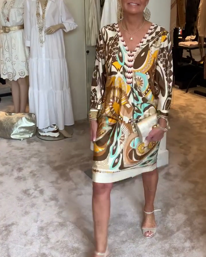 Mariane | Vintage Printed Dress