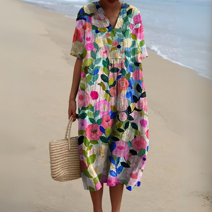 Charlotte | Summer Floral Dress