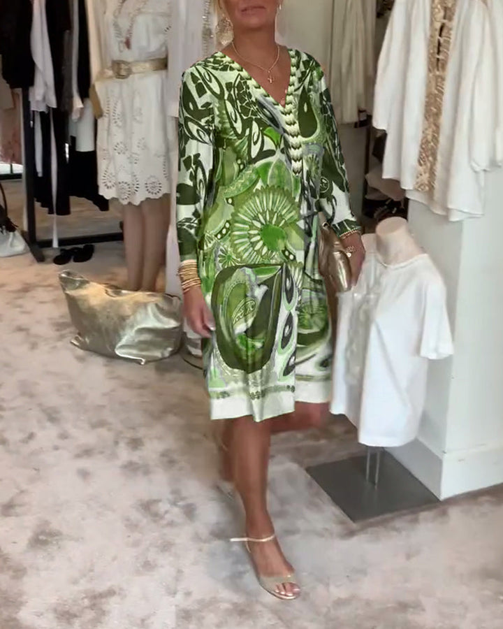 Mariane | Vintage Printed Dress