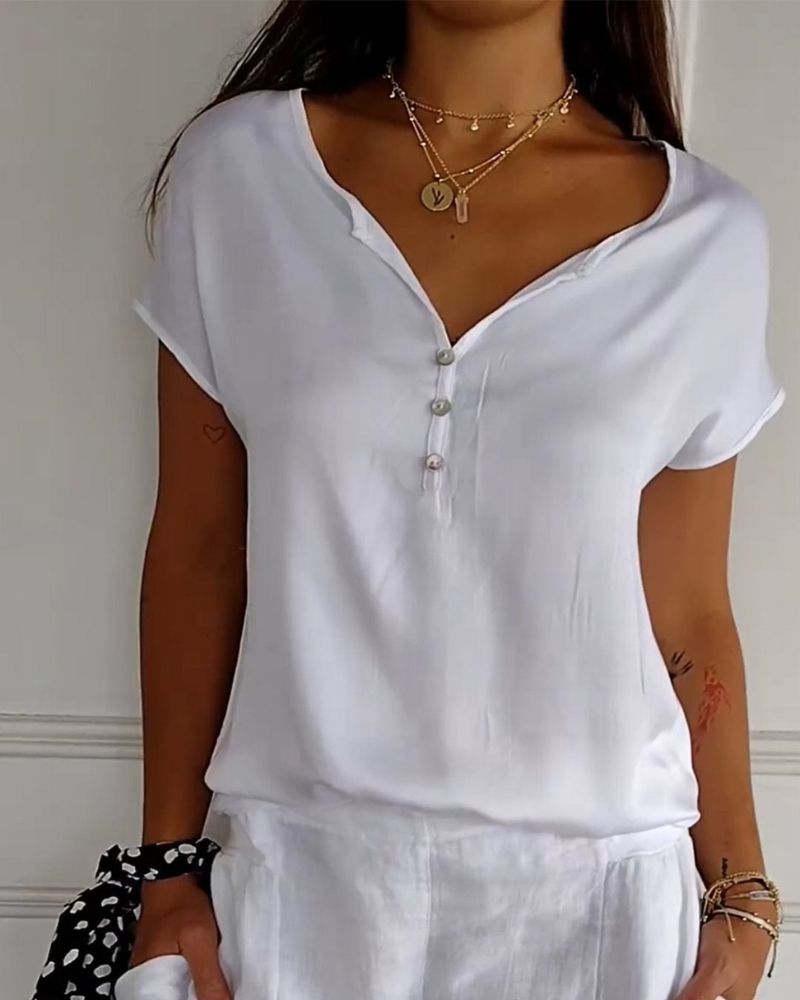 Celine™ | Elegantes Sommer-T-Shirt