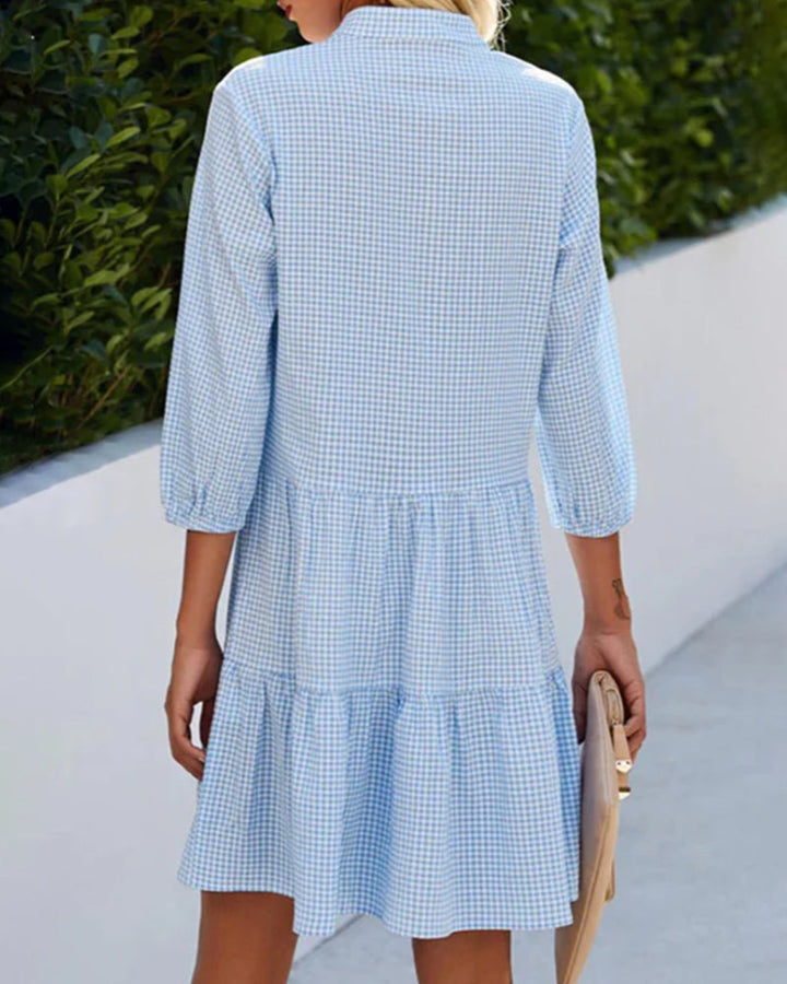 Bella | Summer Gingham Dress