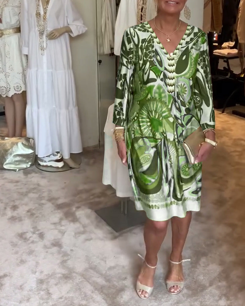 Mariane | Vintage Printed Dress