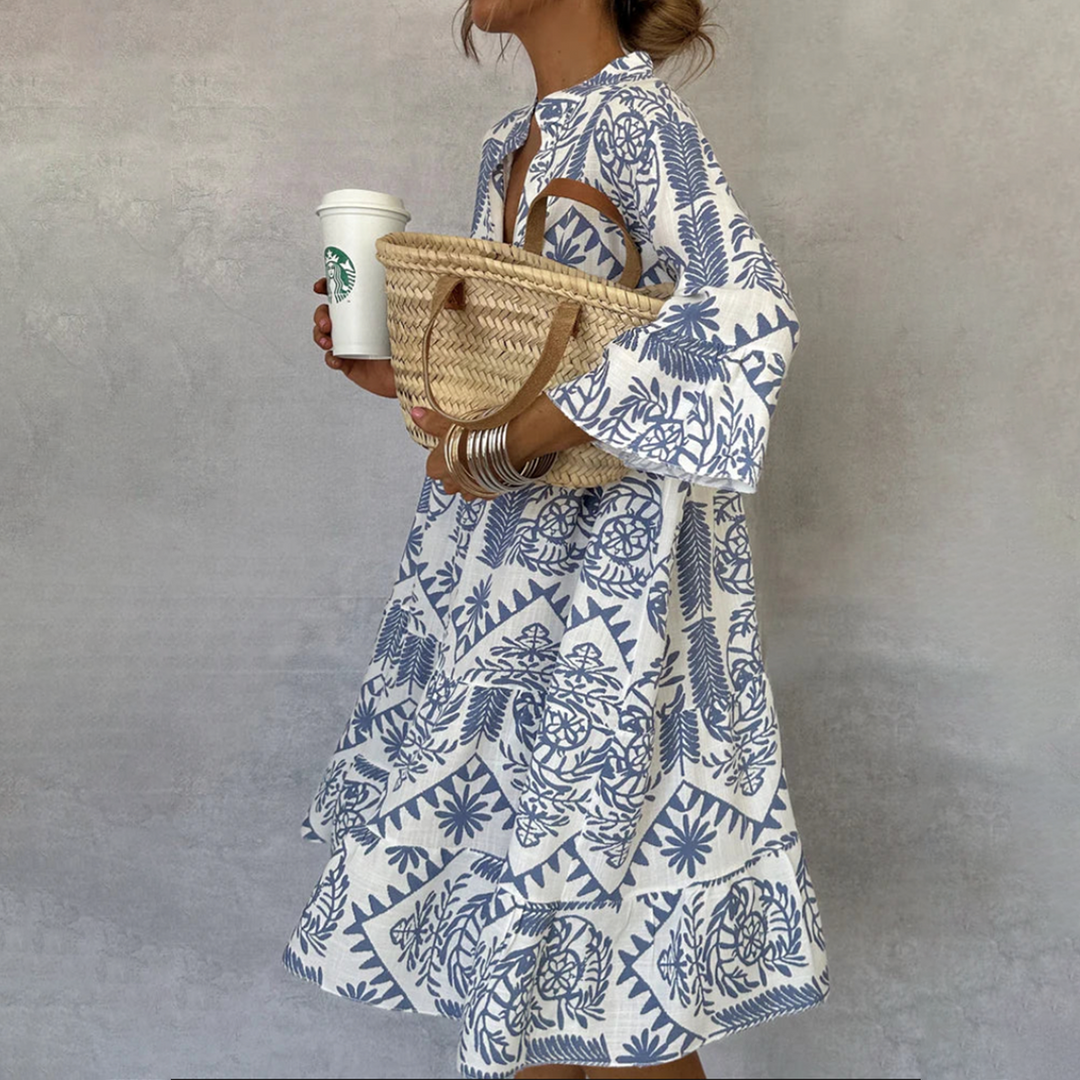 Megan | Relaxed Boho Tunic Dress