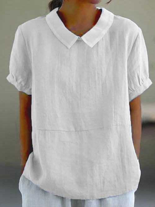 Violet | Komfortable Bluse mit Kragen