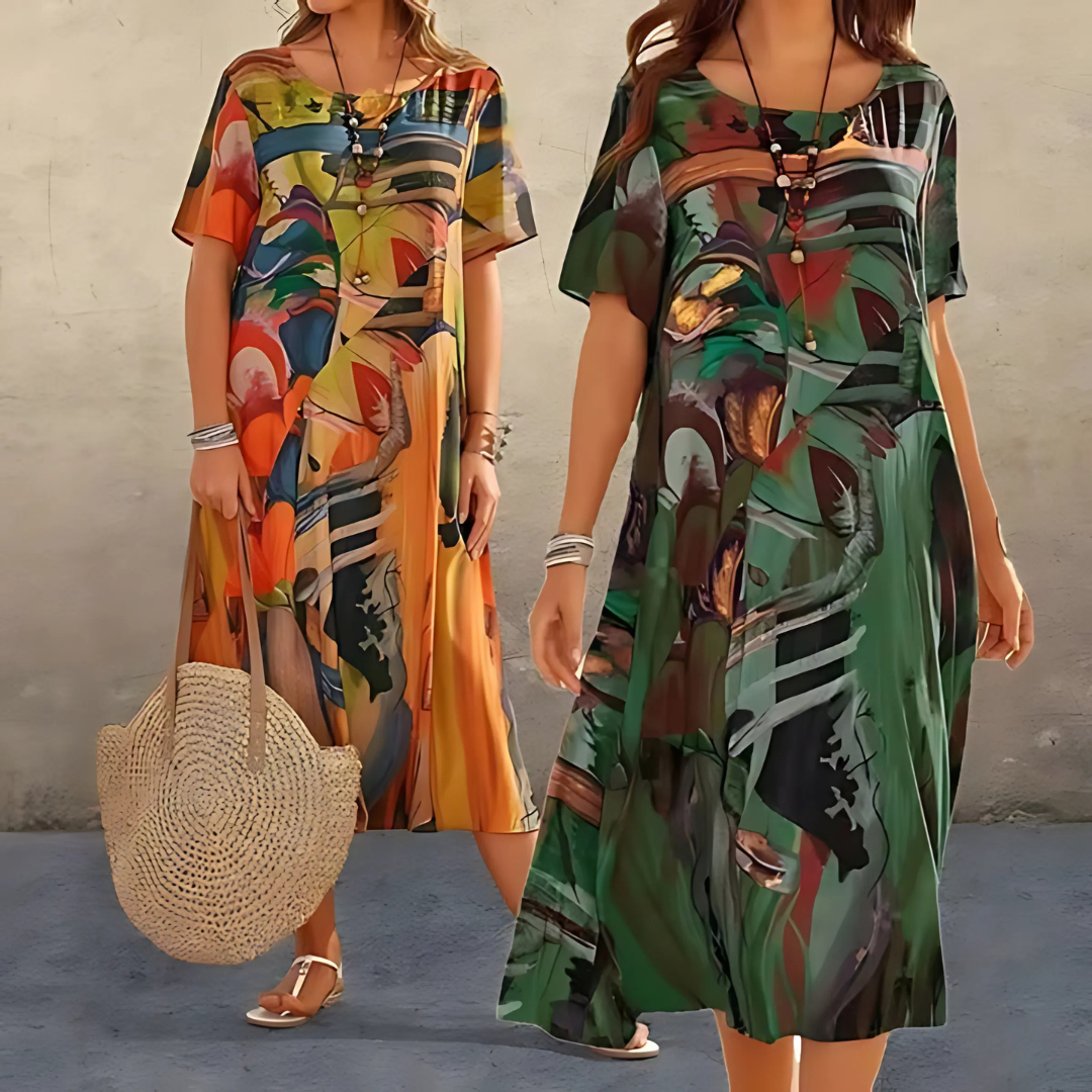 Karin | Elegant Floral Dress