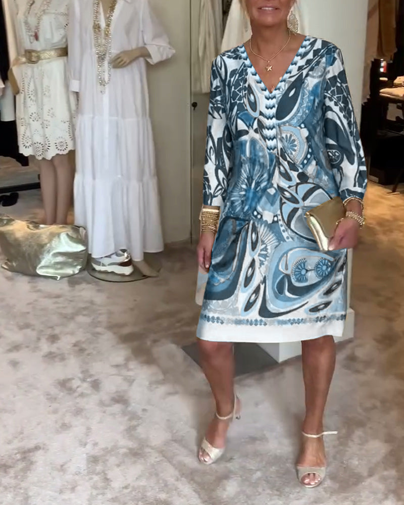 Mariane | Vintage Printed Dress