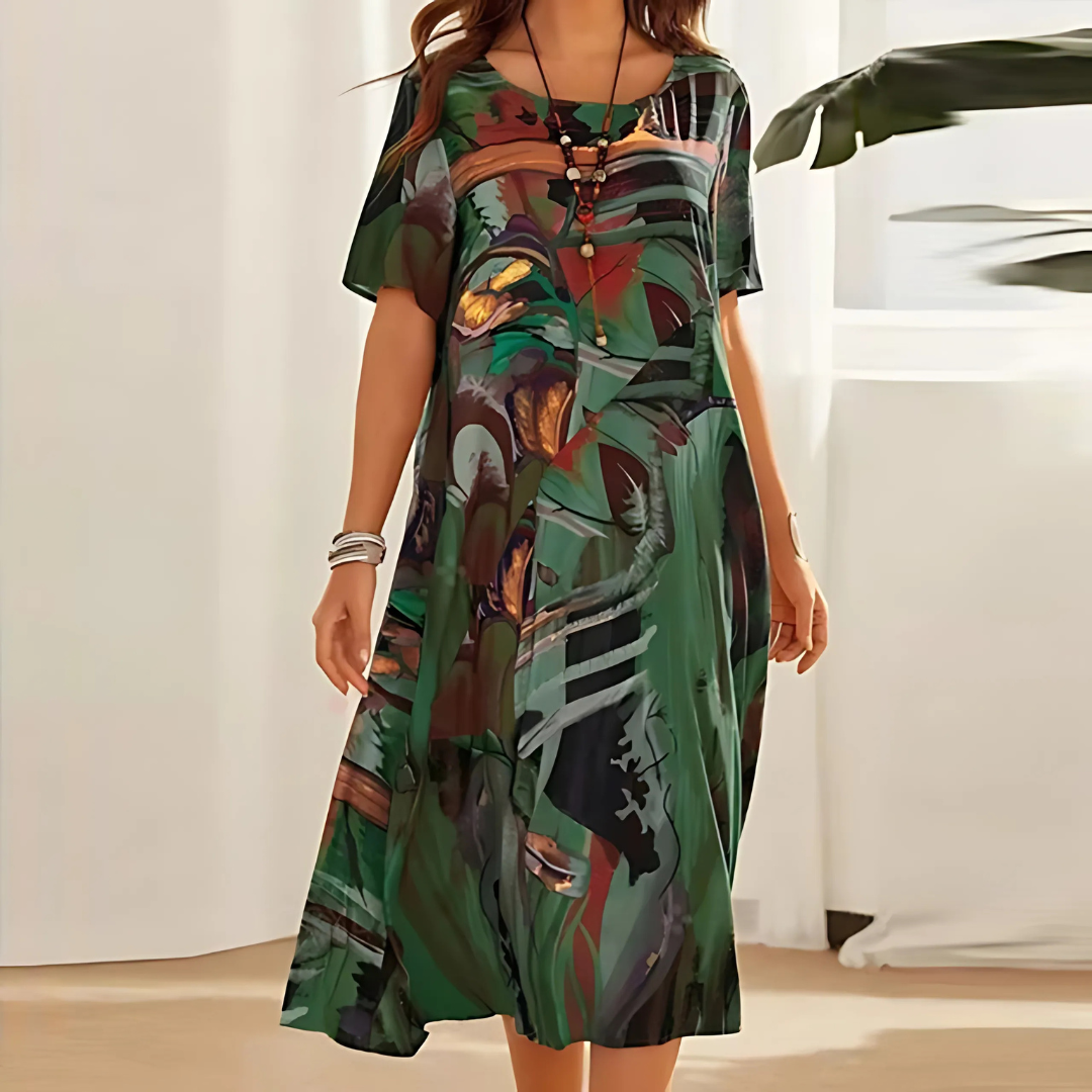 Karin | Elegant Floral Dress