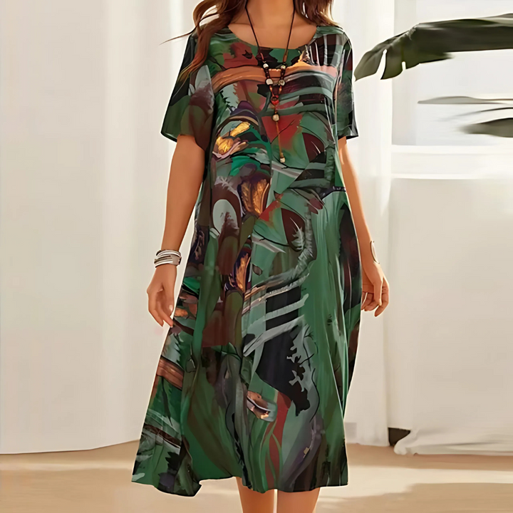 Karin | Elegant Floral Dress