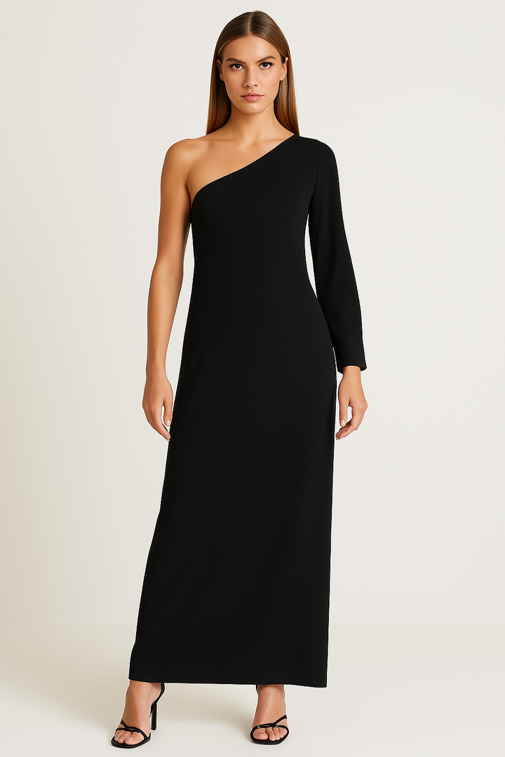 Ayla | Elegant One-Shoulder Dress