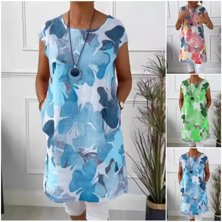 Hilde | Elegant Dress with Round Neckline