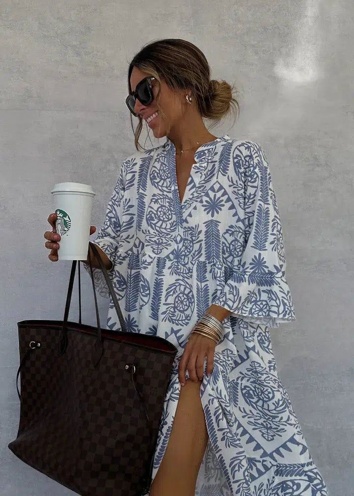 Megan | Relaxed Boho Tunic Dress