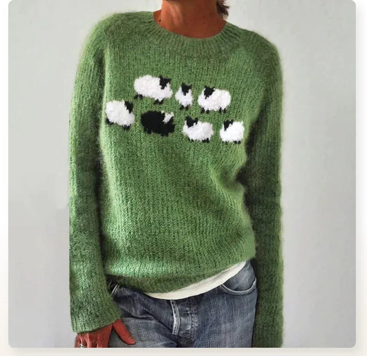 Lona | Comfortable Cute Sheep Sweater
