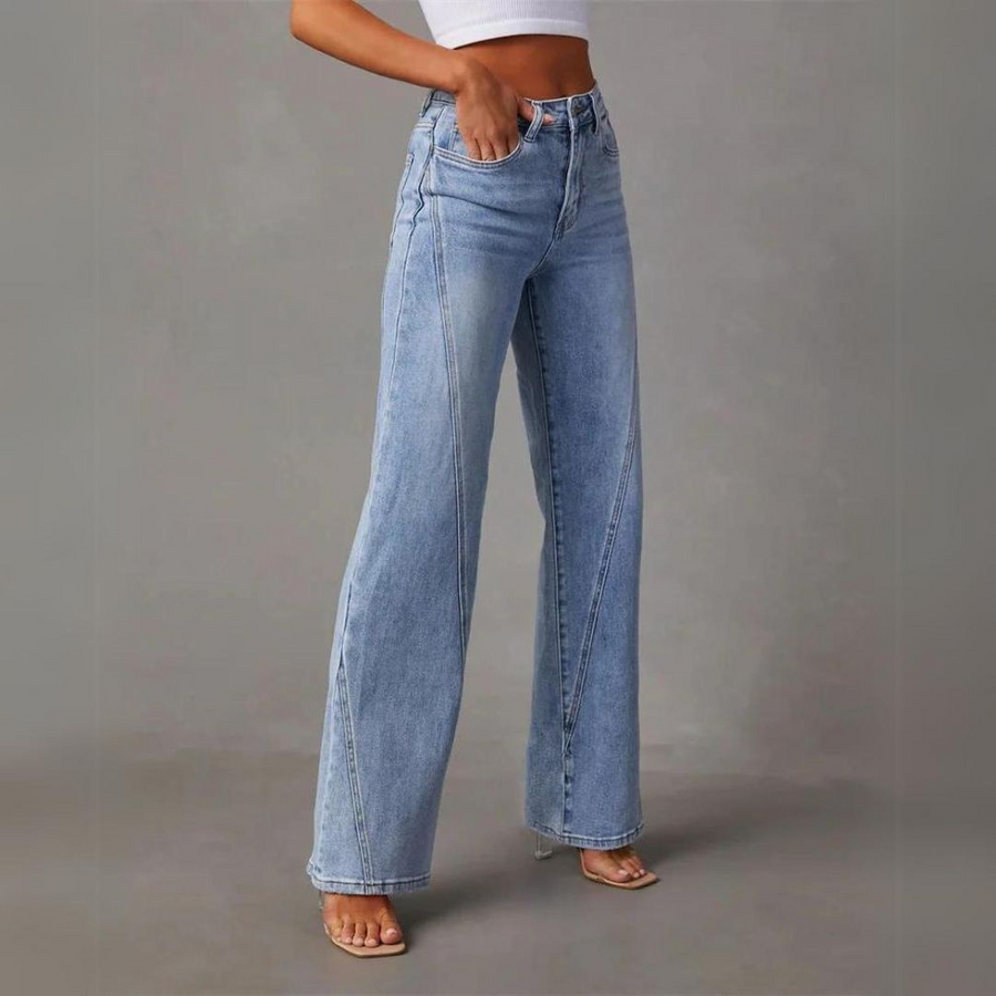 Lana | Wide Leg High-Waisted Jeans