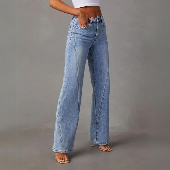 Lana | Wide Leg High-Waisted Jeans