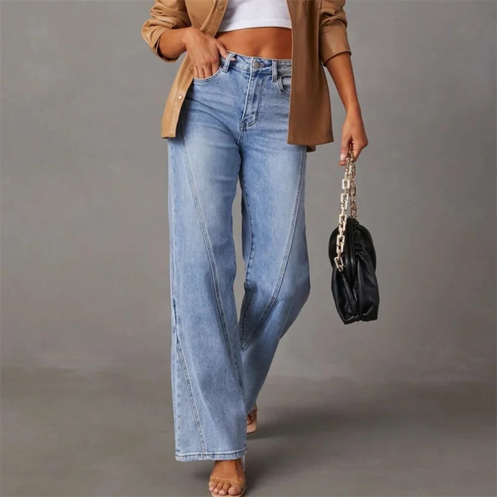 Lana | Wide Leg High-Waisted Jeans