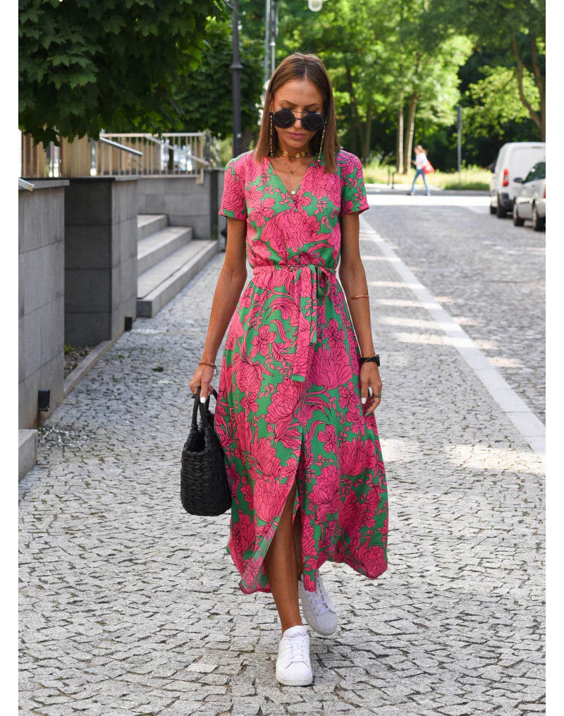 Lina | Summer Dress with Print