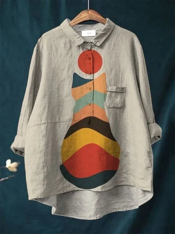 Uluru | Cat Art T-Shirt