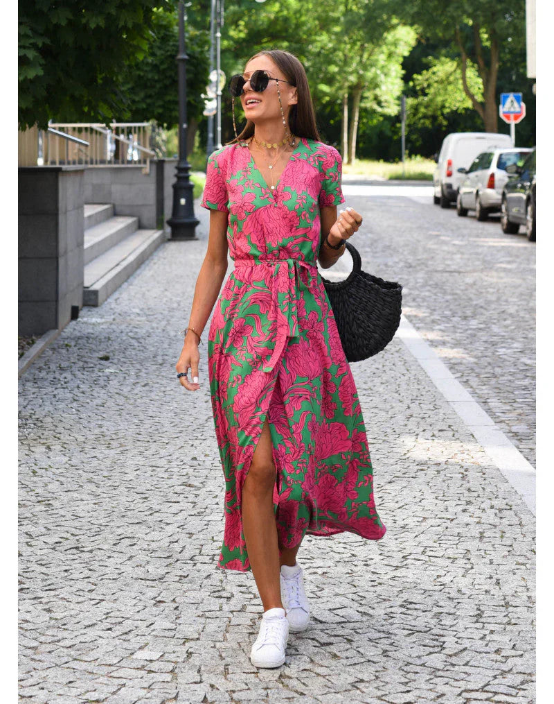 Lina | Summer Dress with Print