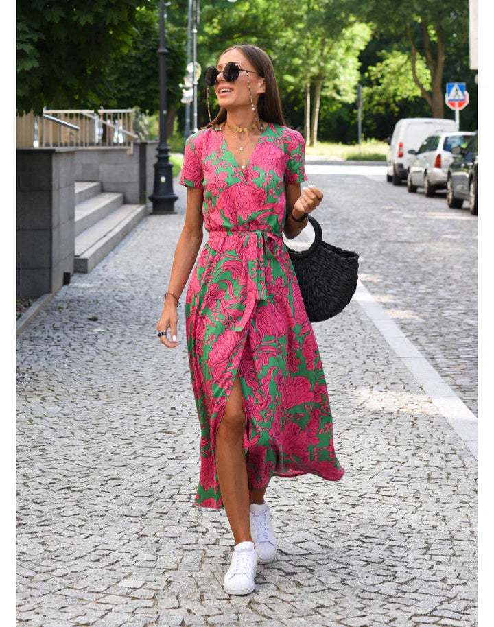 Lina | Summer Dress with Print