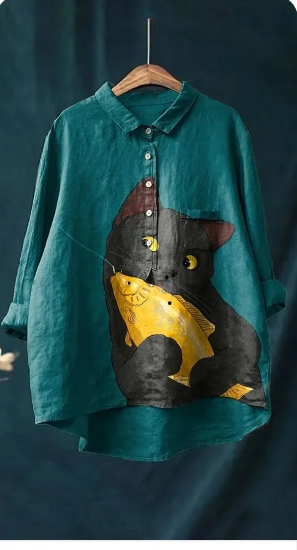 Uluru | Cat Art T-Shirt
