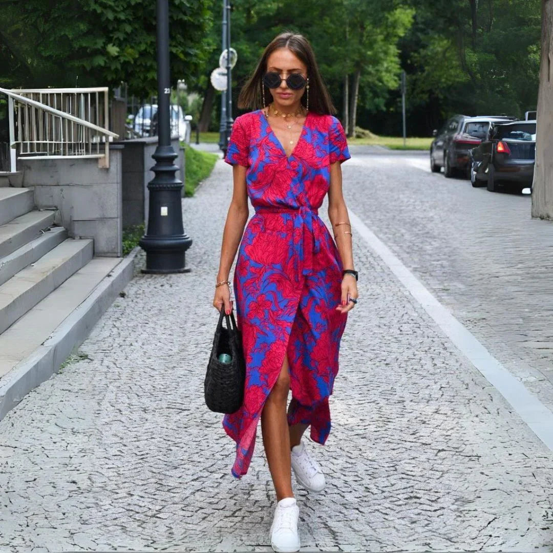 Lina | Summer Dress with Print