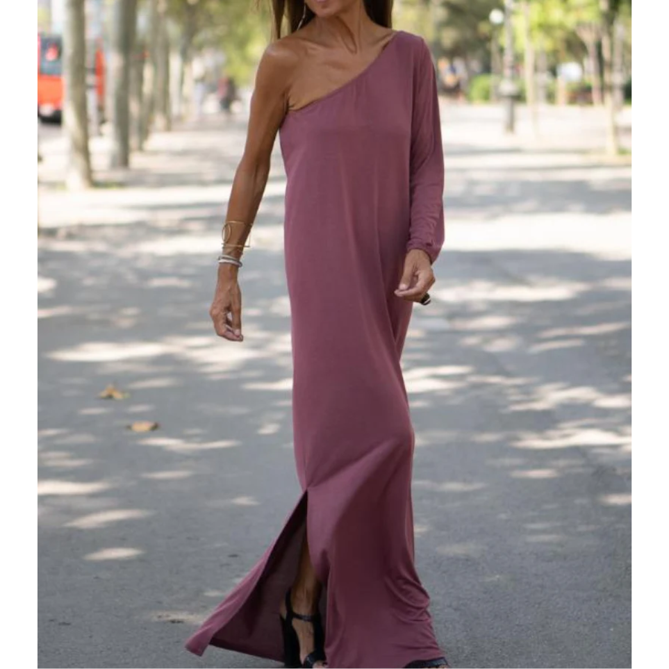Ayla | Elegant One-Shoulder Dress