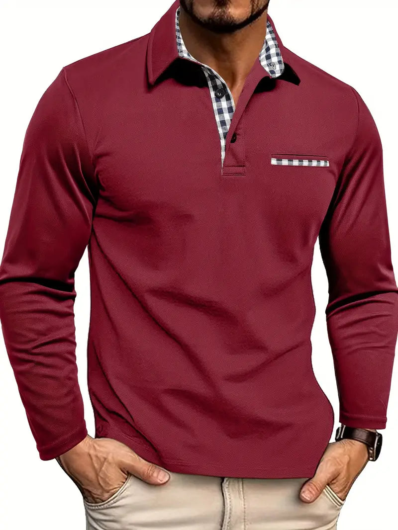 Victor | Classic Long-Sleeve Polo