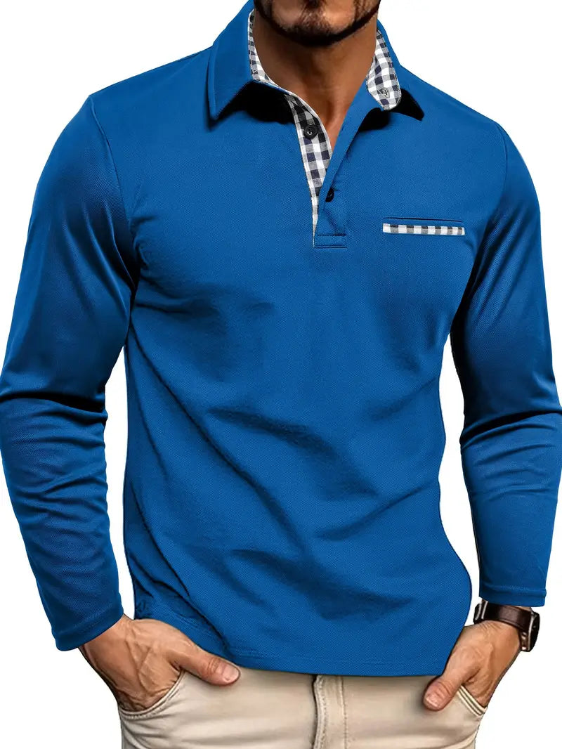 Victor | Classic Long-Sleeve Polo