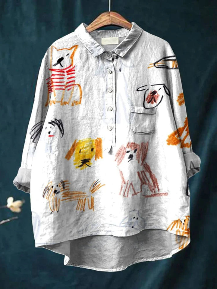 Bria | Dog Art T-Shirt
