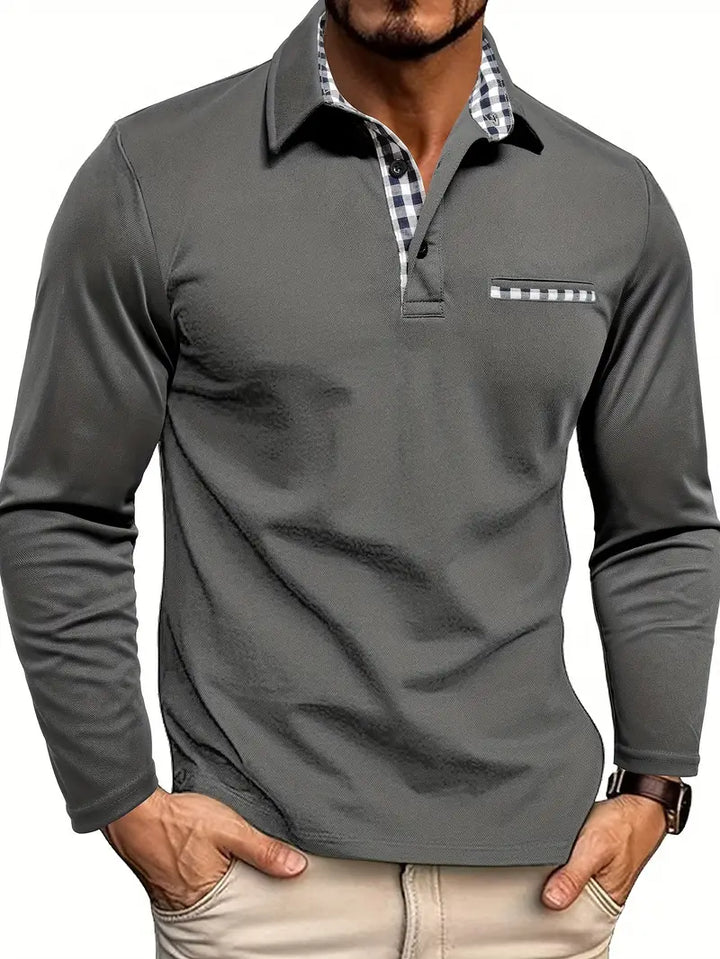 Victor | Classic Long-Sleeve Polo