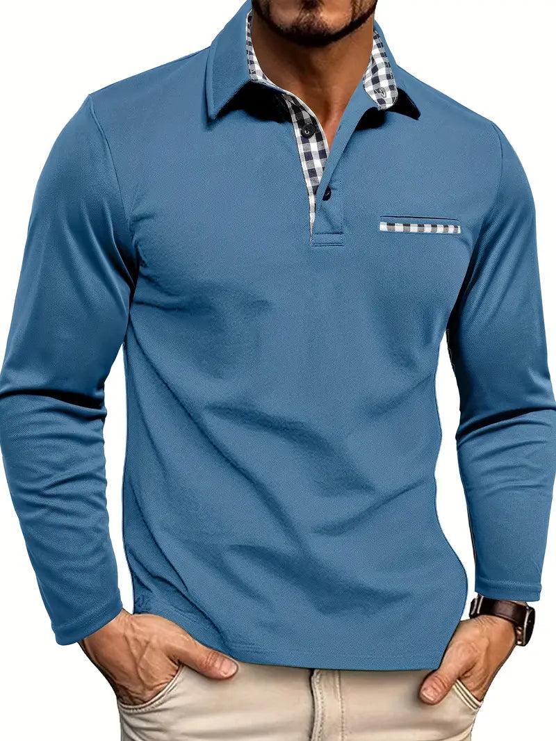 Victor | Classic Long-Sleeve Polo