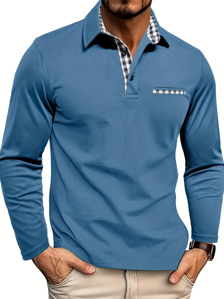 Victor | Classic Long-Sleeve Polo