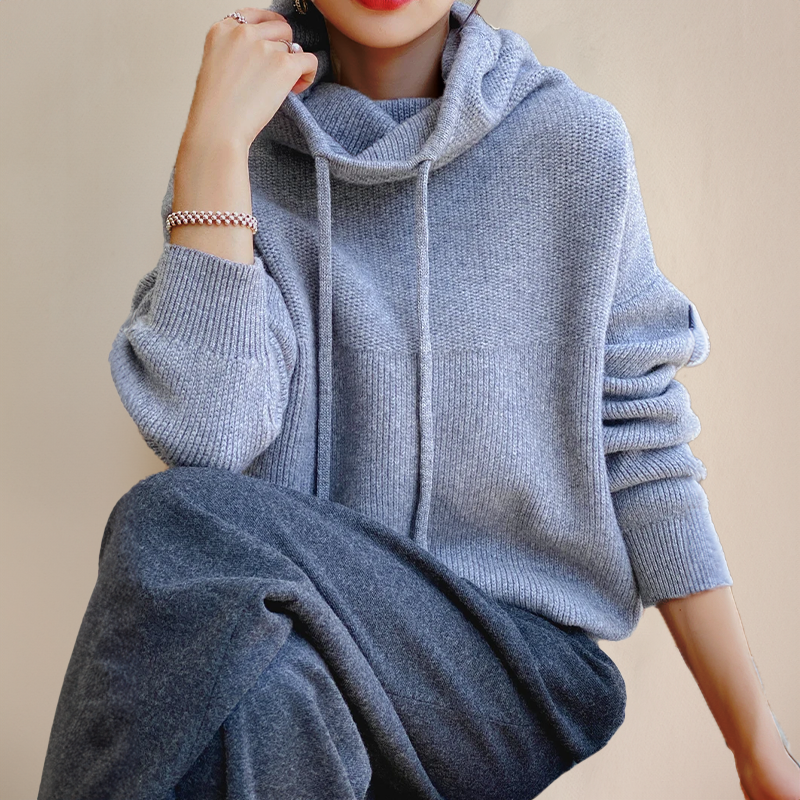Diane | Cozy Hooded Pullover