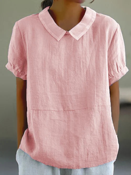 Violet | Komfortable Bluse mit Kragen