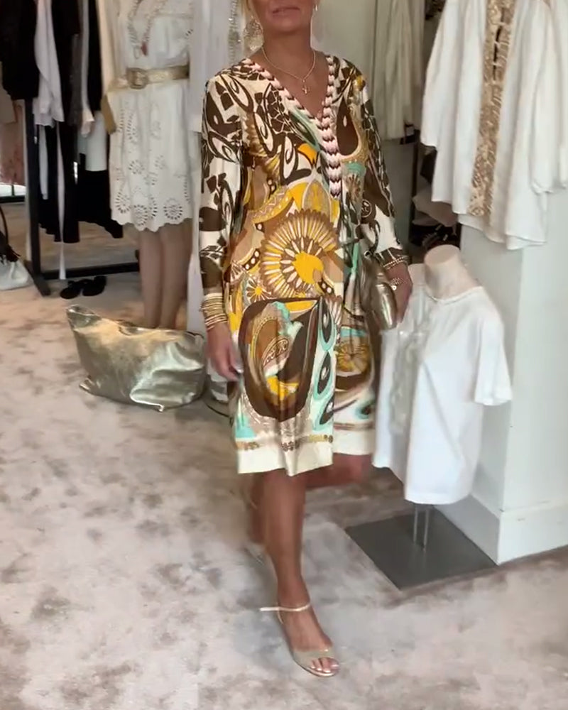 Mariane | Vintage Printed Dress