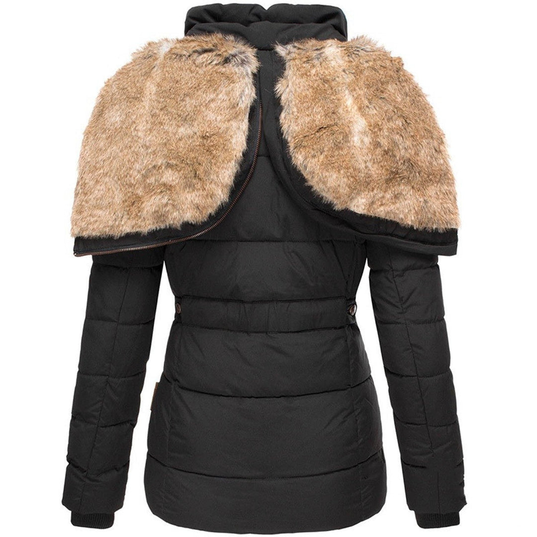 Renée | Elegant Slim-Fit Hooded Puffer