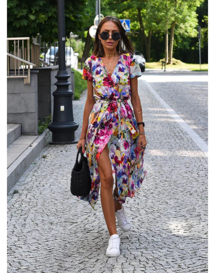 Lina | Summer Dress with Print