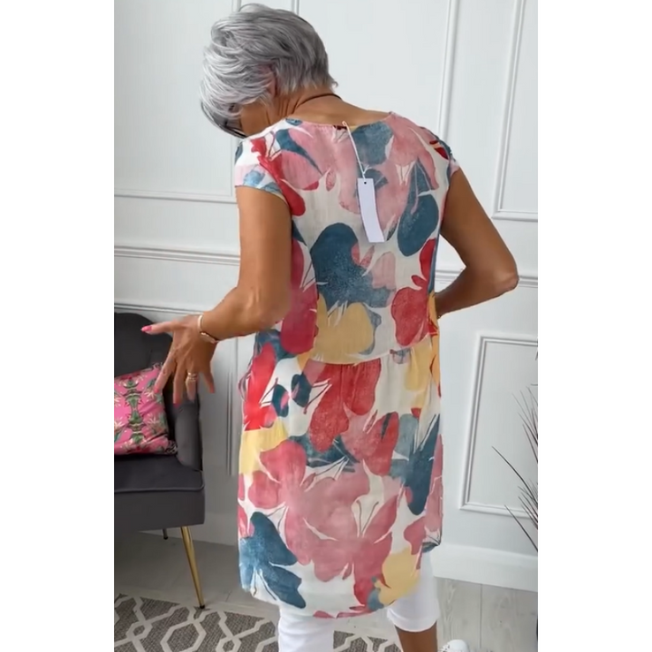 Hilde | Elegant Dress with Round Neckline