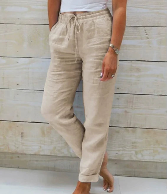 Klara | Casual Pants with Drawstring