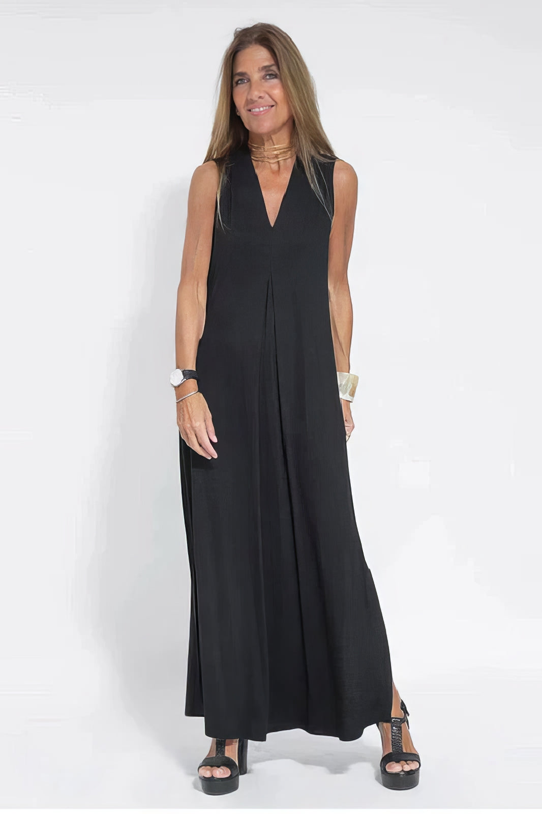 Rosa™ | Elegant Long Dress with Matching Cardigan Included