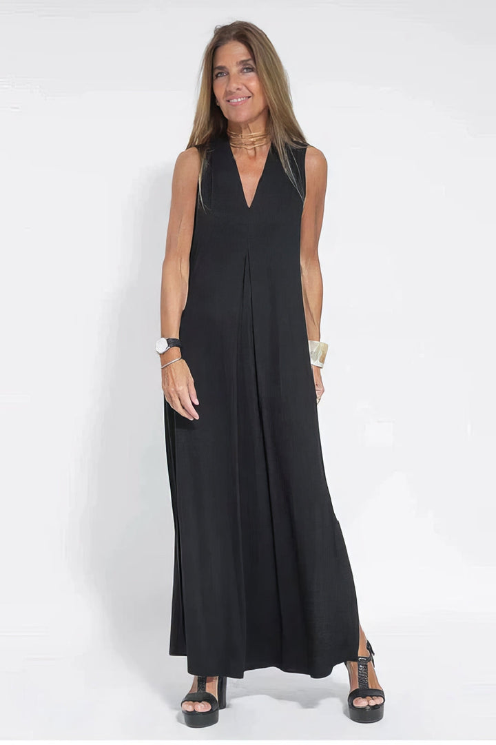 Rosa™ | Elegant Long Dress with Matching Cardigan Included