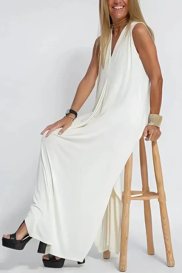 Rosa™ | Elegant Long Dress with Matching Cardigan Included