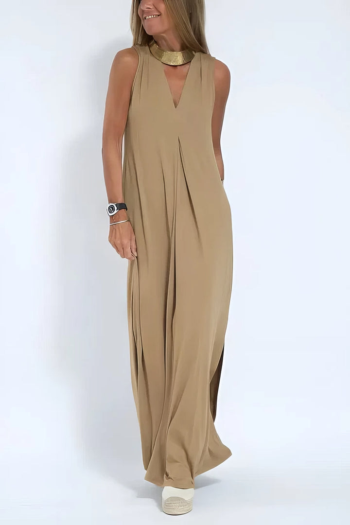 Rosa™ | Elegant Long Dress with Matching Cardigan Included