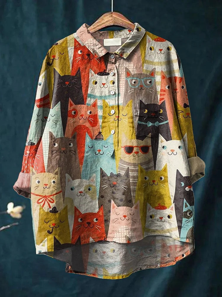 Sheila | Cat Art T-Shirt