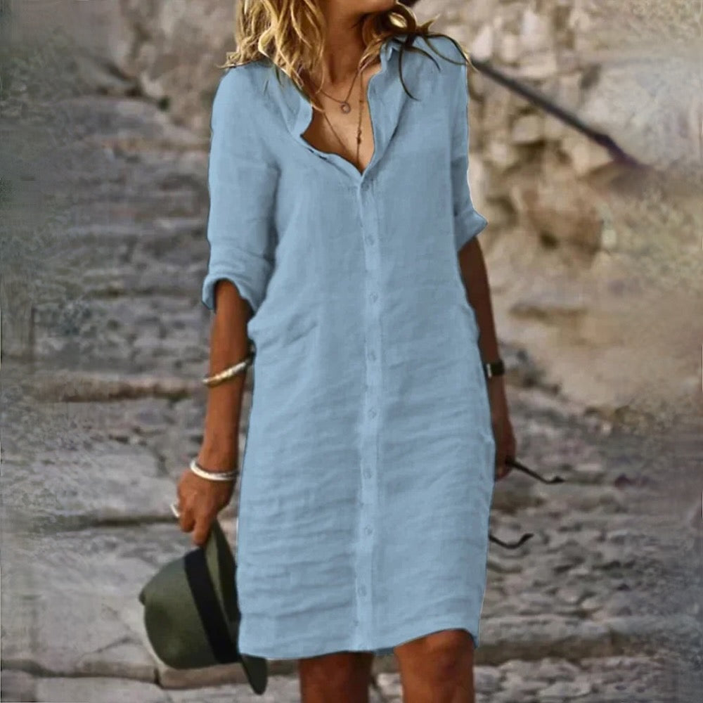 Ruby | Effortless Beach Dress